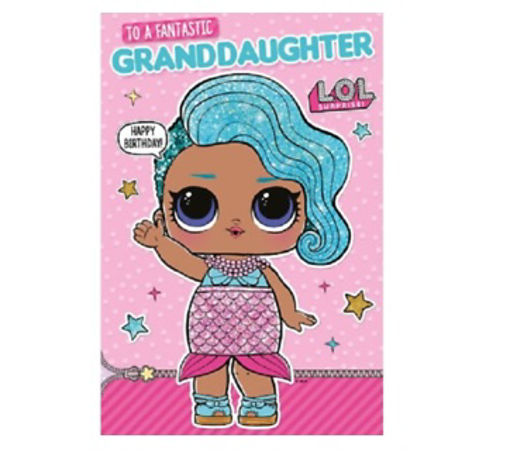 Picture of LOL BIRTH DAY CARD GRANDDAUGHTER
